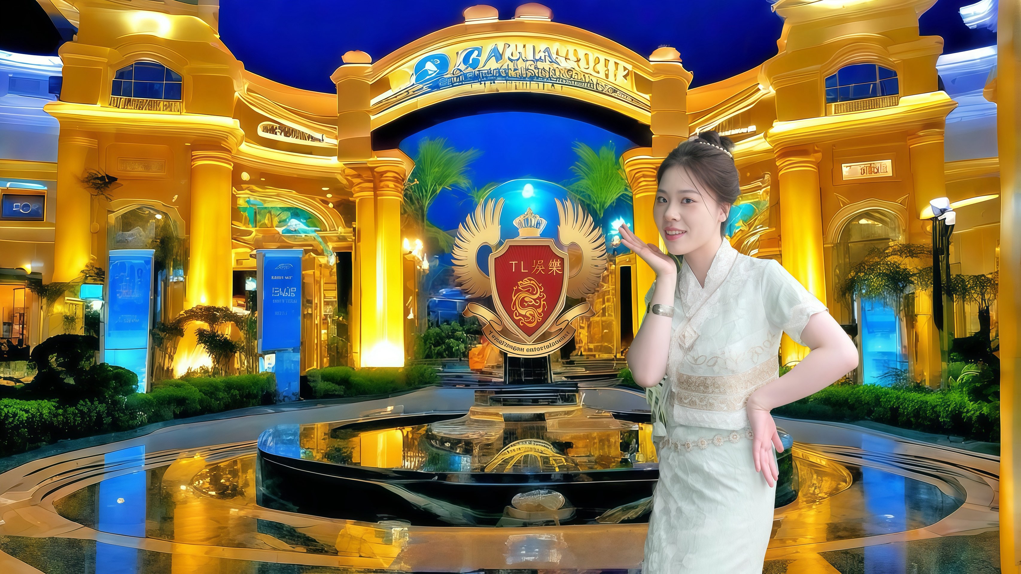 新盛无边际泳池
